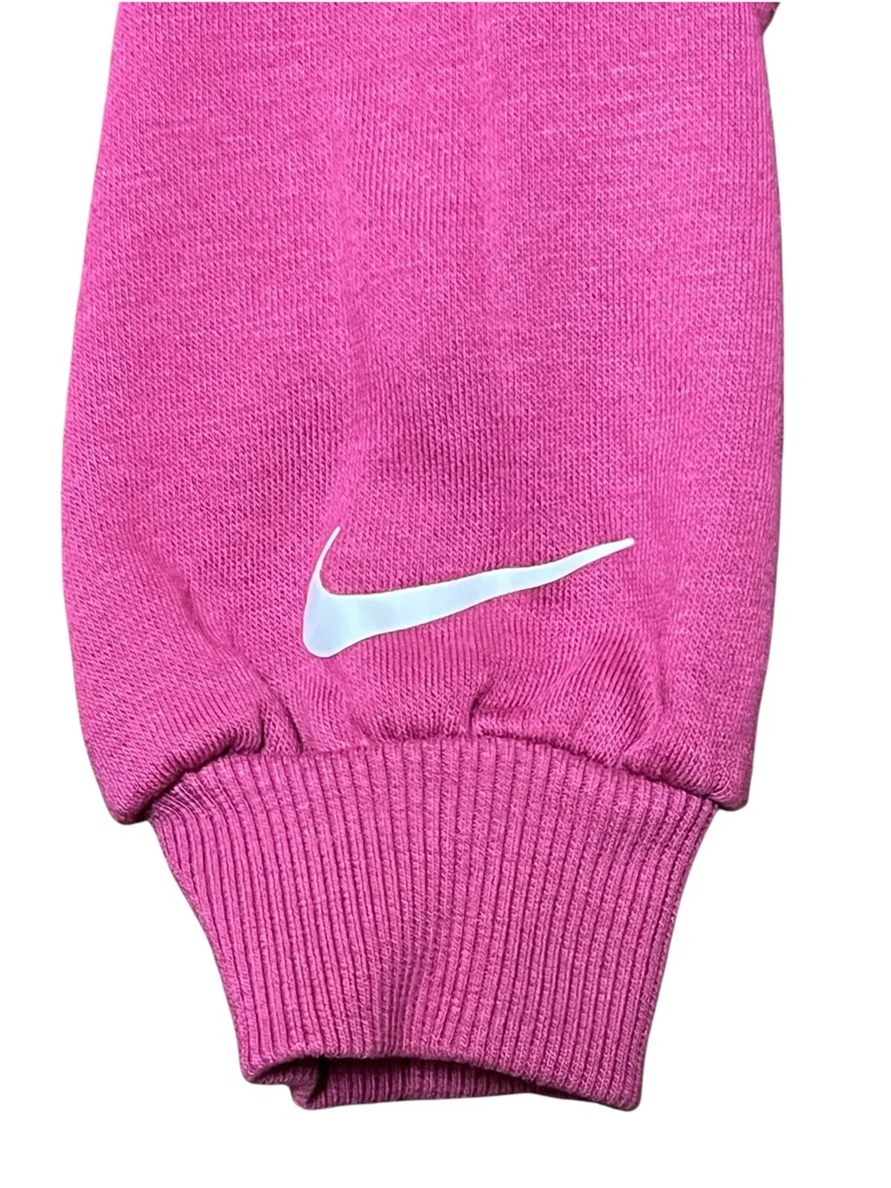 Nike Girl’s Vibrant Pink Ruffle Sleeve Crewneck Sweatshirt Size 6